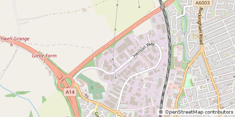 Map of Northants, Northamptonshire