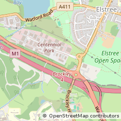 Map of Borehamwood