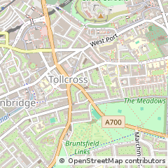 Map of Edinburgh