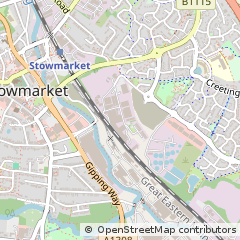 Map of Stowmarket