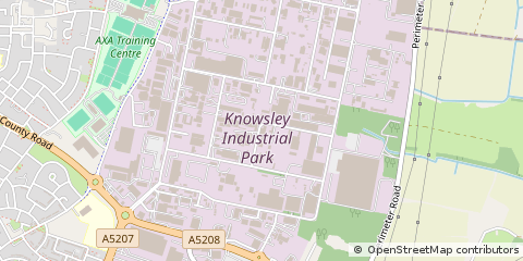 Map of Liverpool, Merseyside