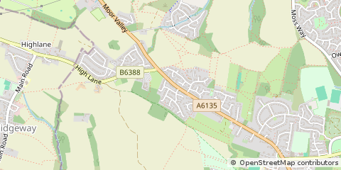 Map of Sheffield