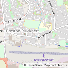 Map of Yeovil, Somerset