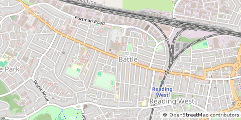 Map of Reading