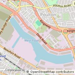 Map of Birkenhead, Wirral