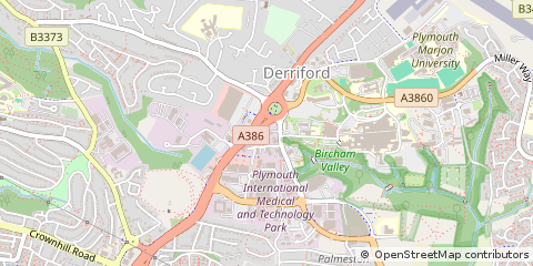 Map of Plymouth
