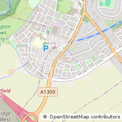 Map of Cambridge, Cambridgeshire