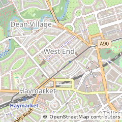 Map of Edinburgh, Midlothian