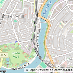 Map of Aberdeen