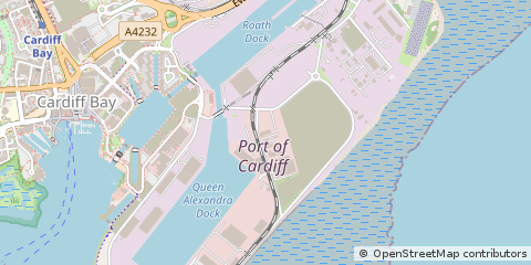 Map of Cardiff