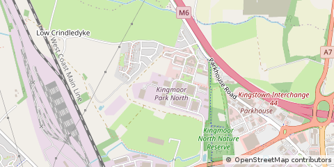 Map of Carlisle, Cumbria