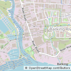 Map of Barking, Essex