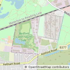 Map of Ashford