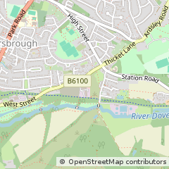 Map of Barnsley, South Yorkshire