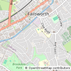 Map of Manchester
