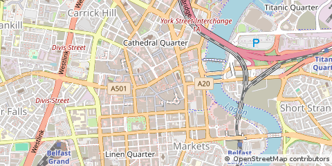 Map of Belfast