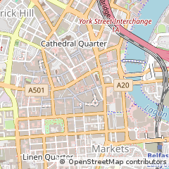 Map of Belfast