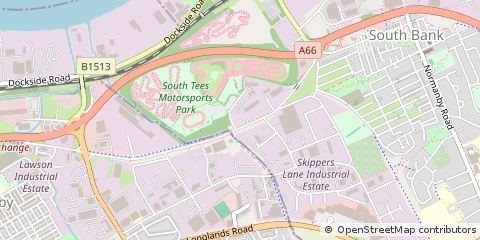 Map of Middlesbrough