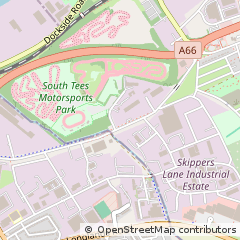 Map of Middlesbrough