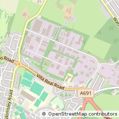 Map of Consett, Co. Durham