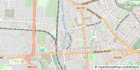 Map of Nottingham