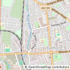 Map of Nottingham