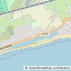Map of Lancing, West Sussex