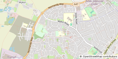 Map of Hinckley