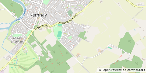 Map of Inverurie, Aberdeenshire