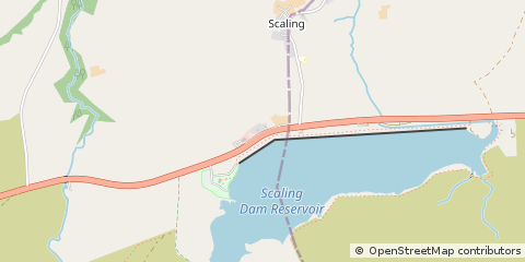 Map of Saltburn-by-the-SEA, North Yorkshire