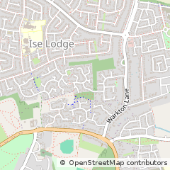 Map of Kettering, Northants