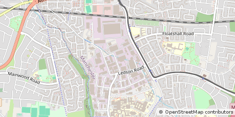 Map of Manchester