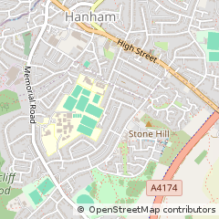 Map of Bristol, Gloucestershire