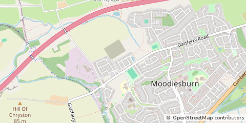 Map of Glasgow