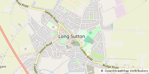 Map of Spalding