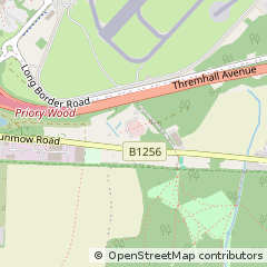 Map of Bishop`s Stortford, Hertfordshire