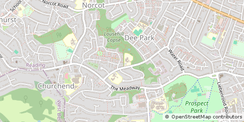 Map of Reading
