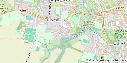 Map of Cambridge