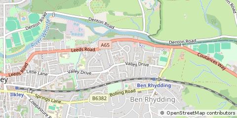 Map of Ilkley