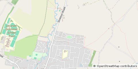 Map of Leicester