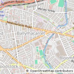 Map of Belfast