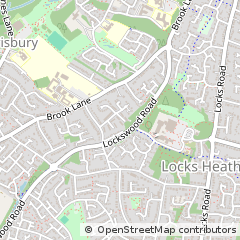 Map of Southampton, Hampshire
