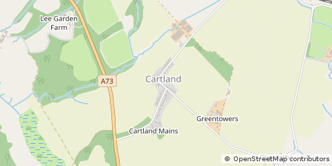 Map of Lanark