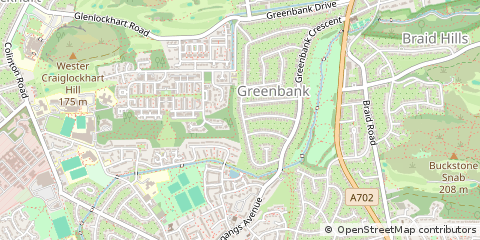 Map of Edinburgh
