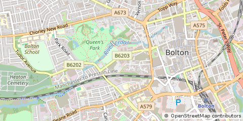Map of Bolton