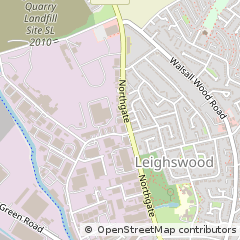 Map of Walsall