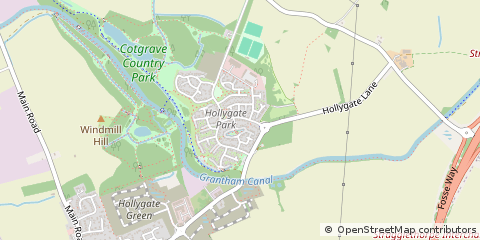 Map of Nottingham