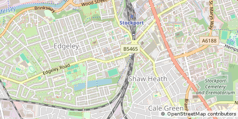 Map of Manchester