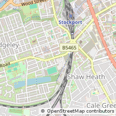 Map of Manchester