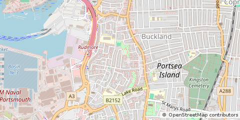 Map of Portsmouth, Hampshire